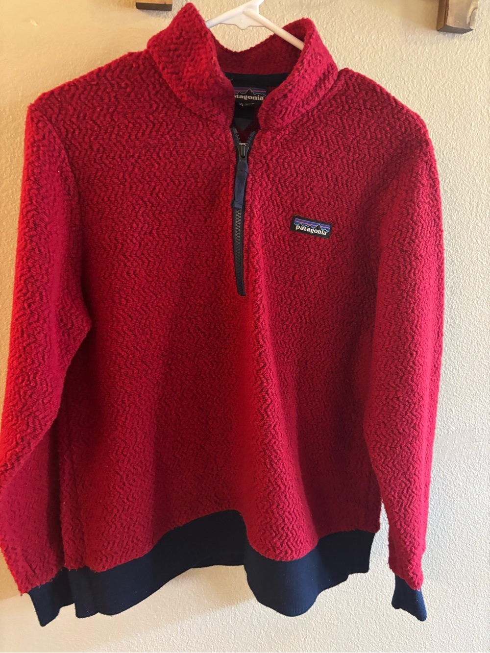 Patagonia Red Quarter-Zip Pullover